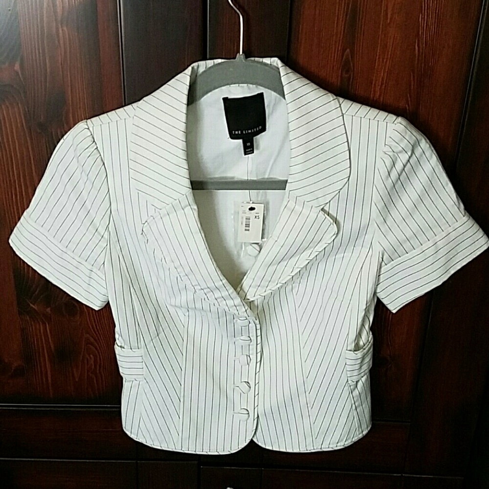 The Limited Jacket White NEW